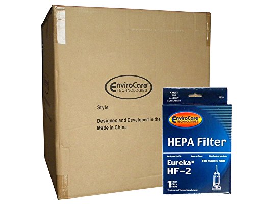 1 Case (60 pkgs) Eureka HF2 HEPA Pleated Vacuum Filters Ultra Smart Boss Omega UltraSmart Cyclonic Whirlwind