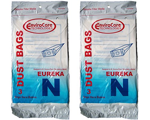 6 Eureka Mighty Milben Allergy vakuumartige N Bodenstaubsauger, Taschen, 57988, 57988A, 57988-12 57989, 57989-12 (,, Filteraire), 54920-10, 3600 durch 3650 Serie