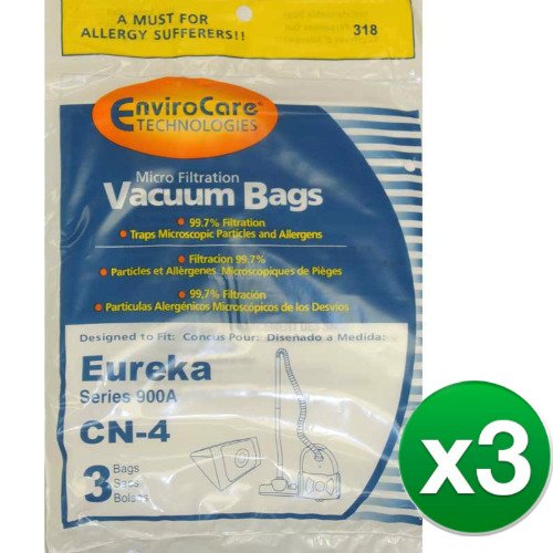 EnviroCare Replacement Vacuum Bag for 68937 / 318 / Style CN-4 (3 Pack)