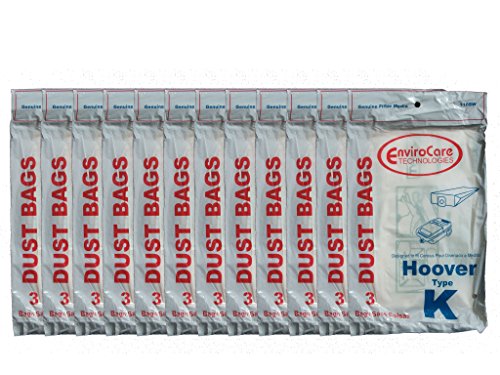 36 Hoover Type K Spirit Vacuum Bags, Canisters, Encore, Supremacy, Older Runabout Vacuum Cleaners,4010028K, 4010100K, H-4010100KES