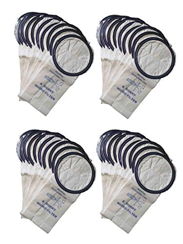 40 ProTeam 6 Quart #100431 Back Pack Vacuum Bags Windsor Sandia Oreck Bags
