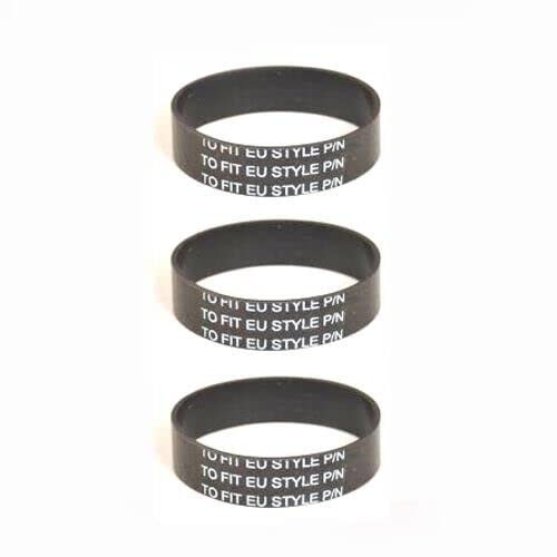 Replacement For Compatible With 3 Eureka 36995, 17376, Canisters Vacuum Old Style Power Nozzle Flat Belts