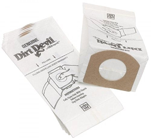 Dirt Devil Type G Vacuum Cleaner Bags, 10-pack