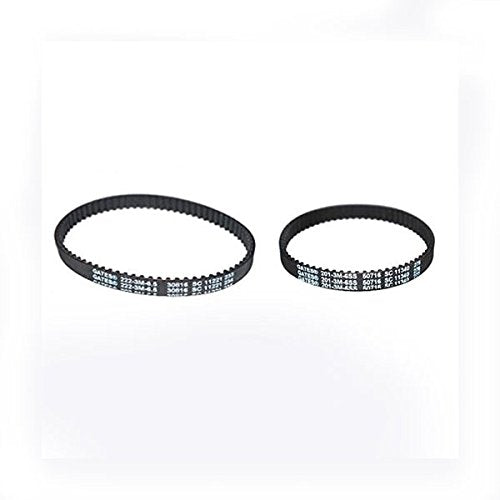 Bissell 1548, 1550, 1551, Serie Pro Heat Revolution Vacuum Cleaner Small and Large Geared Belts // 1606418 & 1606419
