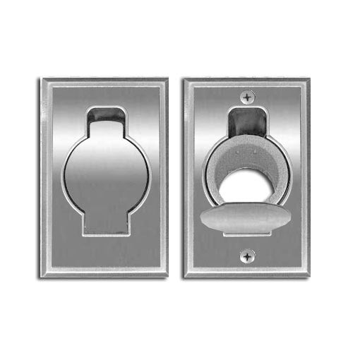 1 Beam Vacuum Part 15412 / Inlet, Flush Mount, Chrome, Central Vac, Central Vac No Longer Available
