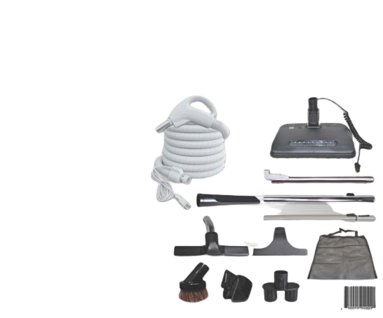 1 Titan Vacuum Hose 06-4914-68 / Central Vac Kit T5, Classic, 30FT, W / Pig.Dual Swit, Central Vac