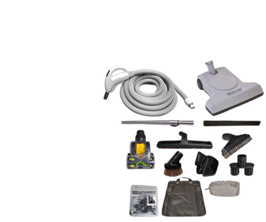 1 Titan Vacuum Part 06-4920-60 / Central Vac Kit T7, Prime, 30FT Low Voltagehose, W / T2, Central Vac