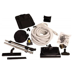 1 Titan Vacuum Part 06-4923-67 / Central Vac Kit T7, Prime, 30FT D / C Hosetitan Deluxe Power Nozzle, Premium Tools, Central Vac