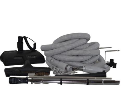 1 Fit All, Central Vac Vacuum Hose 06-4947-93 / Central Vac Kit, T5 Power Nozzle, 35FT W / Pig., Central Vac