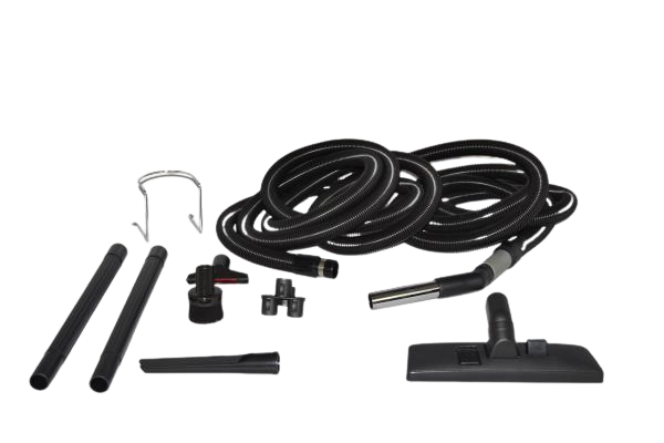 1 Titan Vacuum Part 06-4965-66 / Central Vac Kit, 30FT Basic, Black, Central Vac