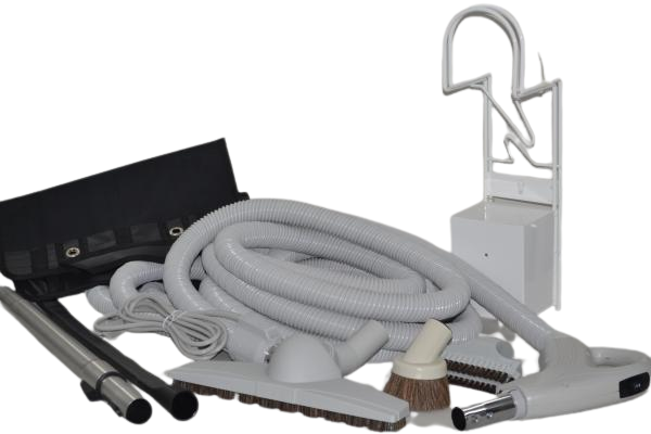 1 Titan Vacuum Part 06-4983-64 / Central Vac Kit, 35ft W / Pigtail, Fitall Toolsno Power Nozzle, Central Vac