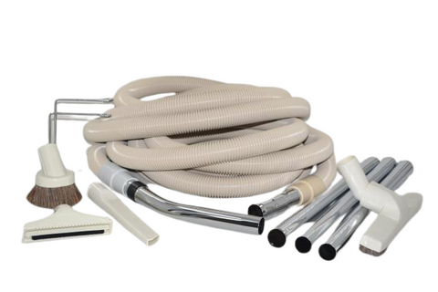 1 Fit All, Central Vac Vacuum Part 06-4992-97 / Garage Kit Titan T3, 30' White, Nutone, W / Toolsfit All, Titan