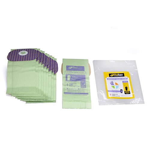 Electric Vac Proteam Sierra, Lil Hummer Vacuum Cleaner Micro Filter Paper Bags 10pk # 103227