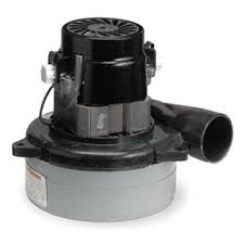 1 Ametek Vacuum Part 116594-13 / Motor, Lamb 5.7 Diam, 220 Volt, Double Bb, W / Horn