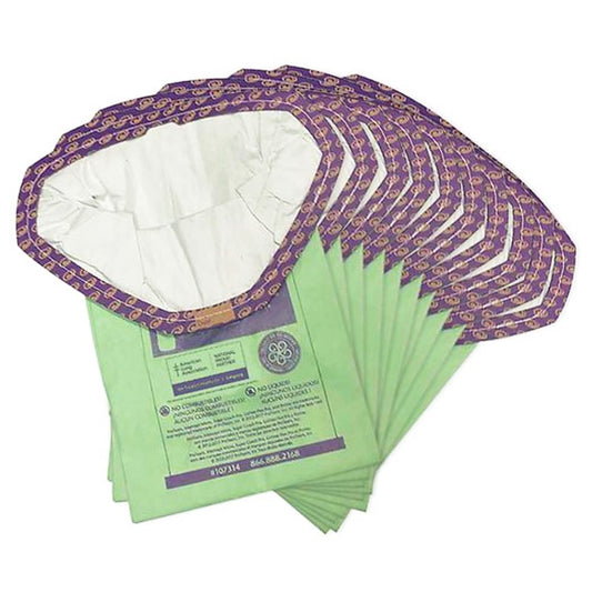 10 Proteam Vacuum Part 107314 Backpack / Paper Bags Super Coach 6, 10PK Pro Series
