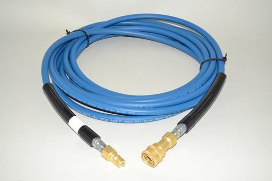 1 Fit All, Commercial Vacuum Hose 14-1160-08 Commercial / Soulution W / Fittings, 25FT 3000 Psi