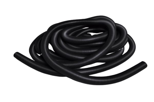 1 Fit All, Commercial Vacuum Hose 7815002002A / Black 1 1 / 2 X 50' Crushproof
