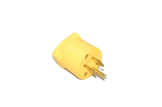 1 Fit All, Commercial Vacuum Part 32-5624-64 Commercial / Male Plug, 3 / Wire, Grade, Cooper