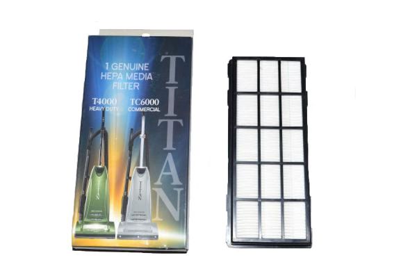 1 Titan T4000, TC6000 UPRIGHT, HEPA Vacuum Filter T4-HEPA Upright HEPA Filtration