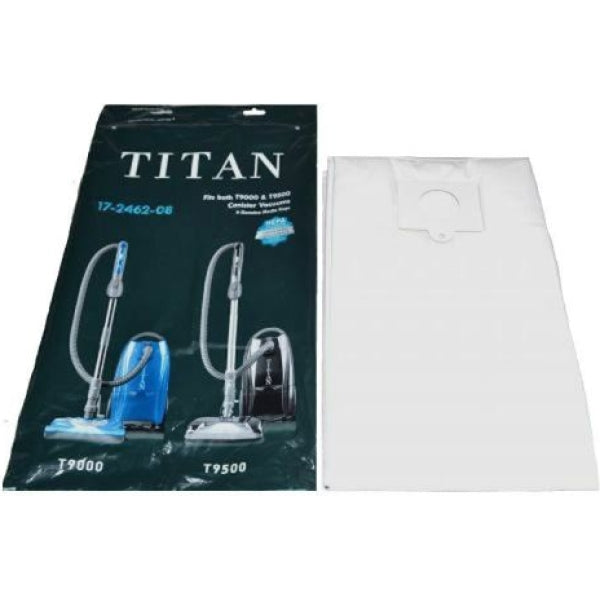 6 Titan Vacuum Part PAPERT9000-6 HEPA Filtration / Paper Bags T9200, T9500, 6PK