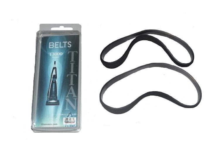 2 Titan Vacuum Belts 17-3120-00 Upright / T3000, 2PK, Flat