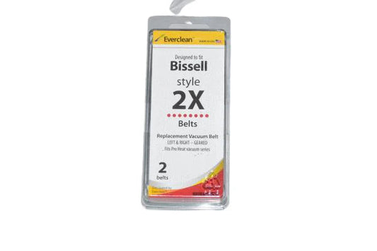 1 Everclean Vacuum Belt 18-3304-07 / Bissell Pro Heat 2X, Left, Right, Bissell