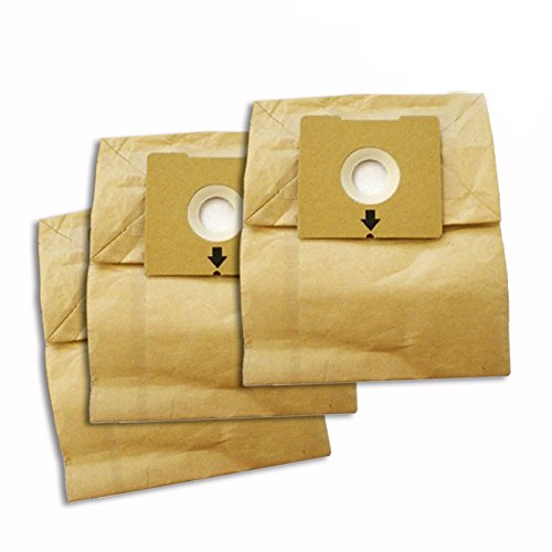Electric Vac Zing Canister Compatible 12-Paper Vacuum Cleaner Bags For 1608, 1668, 1668C, 4122, 2154, 2154A, 2154C