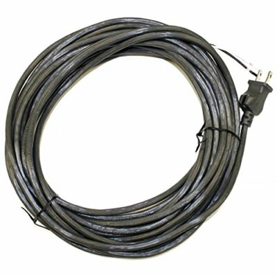 1 Fit All, Residential Vacuum Part 32-5432-25 / Cord-40' 17-2 Gray, All W / Grip Male Plug