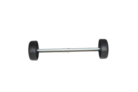1 Eureka, Sanitaire Vacuum Part 20-7918-02 Upright / Rear Axle, Wheels, Caps Sanitaire Comm