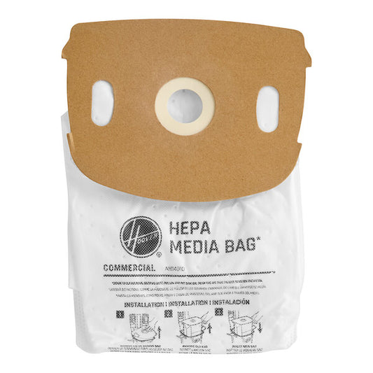10 Hoover Vacuum Part AH14010 Backpack / Paper Bags CH90600V, 10PK Cordfree