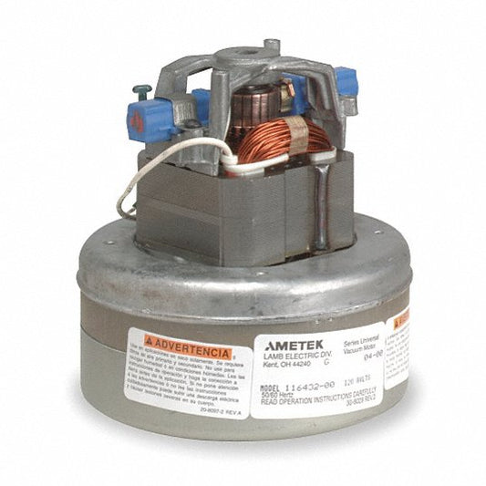 1 Ametek Vacuum Part 115737 / Motor, Lamb 5., 2 Stage, Single Speed