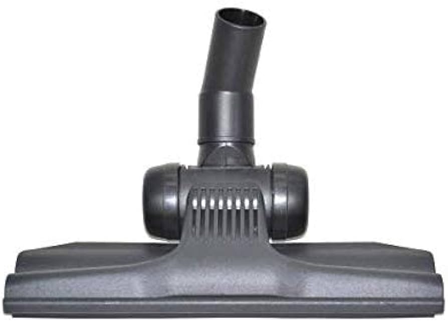 1 Fit All, Residential Vacuum Part 32-1409-07 / Rug Tool, All, 1 1 / 4, W / Wheel, Black, W / Squeegeblade, Swivel Elbow