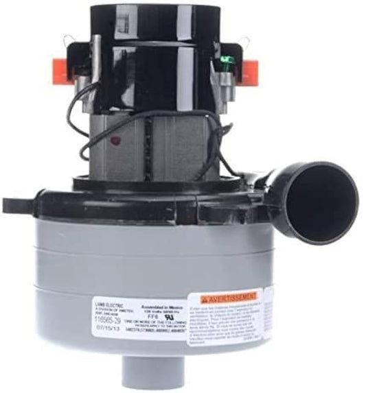 1 Ametek Vacuum Part 116565-29 / Motor Assemble, Lamb 5.7', 3 Stage 120 Voltfits Pacific SCE-11, Pacific 1190