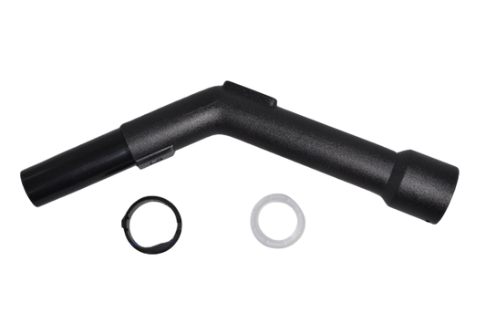 1 Miele Vacuum Hose 32-1391-64 / Curved END-35MM W / Repair Kit / Blackw / Swivel