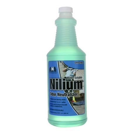 1 Nilodor Vacuum Part 32WSO / Water Soluble Odor Counteractant, 32ozORIGINAL Scent, Quart Bottle, Nilium