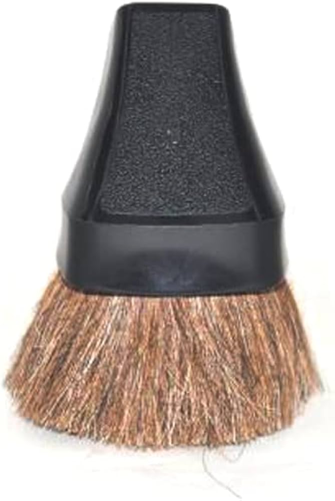 1 Fit All, Residential Dust Brush 32-1637-68 / Fitall Heavy Duty, Black, W / Horse Hair