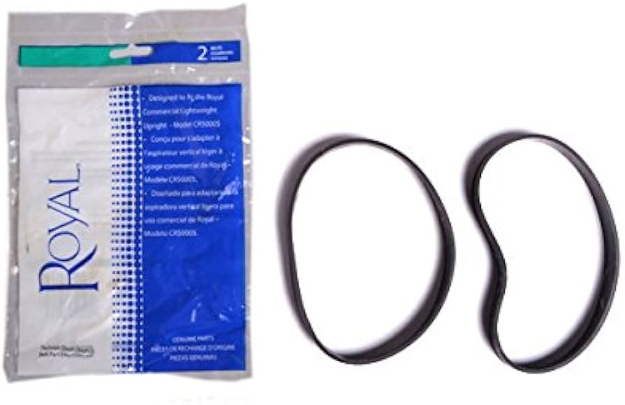2 Royal Vacuum Belts AR20060 Upright / CR50005 Bagged 2 Packalternate Item