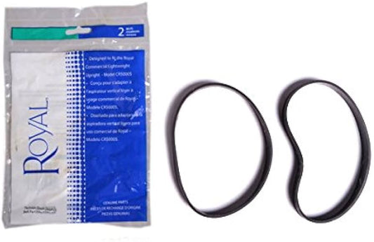 2 Royal Vacuum Belts AR20060 Upright / CR50005 Bagged 2 Packalternate Item