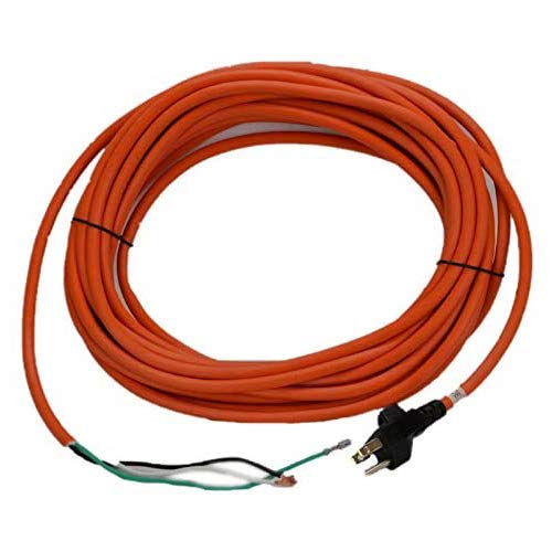 1 Hoover Vacuum Part 440005154 / Cord CH53010, 35ft 3 Wire, Orange 17 Gauge