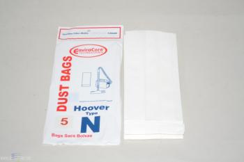 5 Hoover Vacuum Part 128SW Canister / Paper Bags N, 5PK, Portapower
