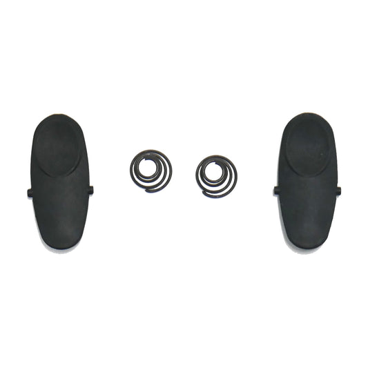 2 Filter Queen Vacuum Hoses 4300001800 / Button / Spring Repair Kit Fq, 2PK