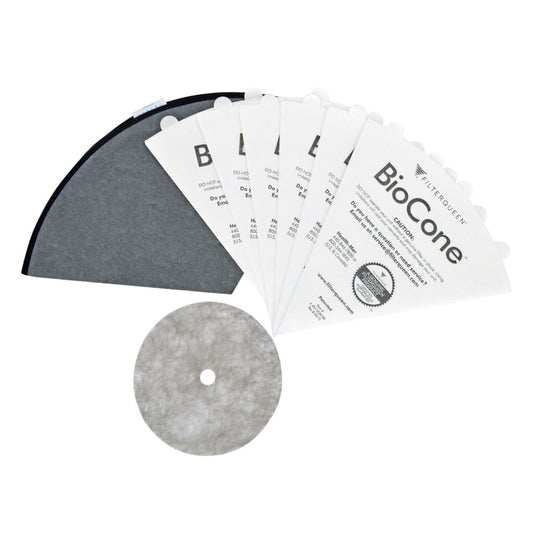 1 Filter Queen Vacuum Filter 4404022006 / Bio Cone, 6 Month Bundle, Queen
