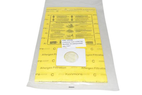 1 Kenmore Vacuum Cleaner Bag 591005121 Canister / Paper C 1