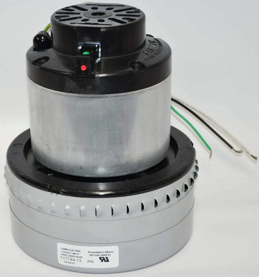 1 Ametek Vacuum Part 117744-13 / Motor, Lamb 240 Volt, 3 Stage, Peripheral