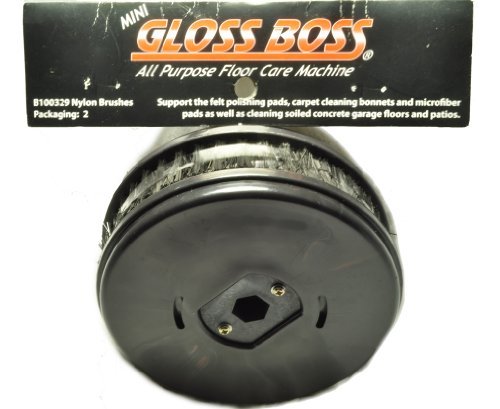 2 Pullman Holt Vacuum Brushes 08-3906-01 / Nylon, 2PK Gloss Boss