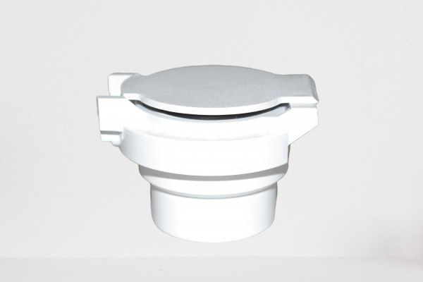 1 Vacuflo Vacuum Part 5586W / Utility Valve, White, Central Systems