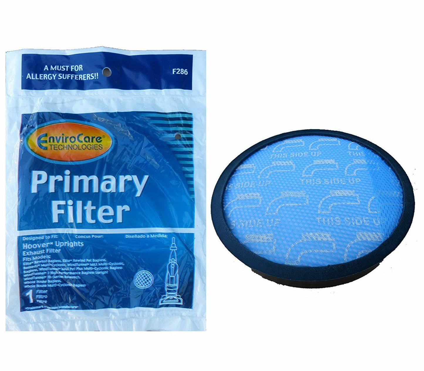 1 Hoover Vacuum Filter F286 / Primary, UH70600 Windtunnel