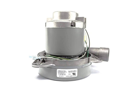 1 Ametek Vacuum Part 119792-07 / Motor, Lamb 120 Volt, 2 Stage, Tangenital