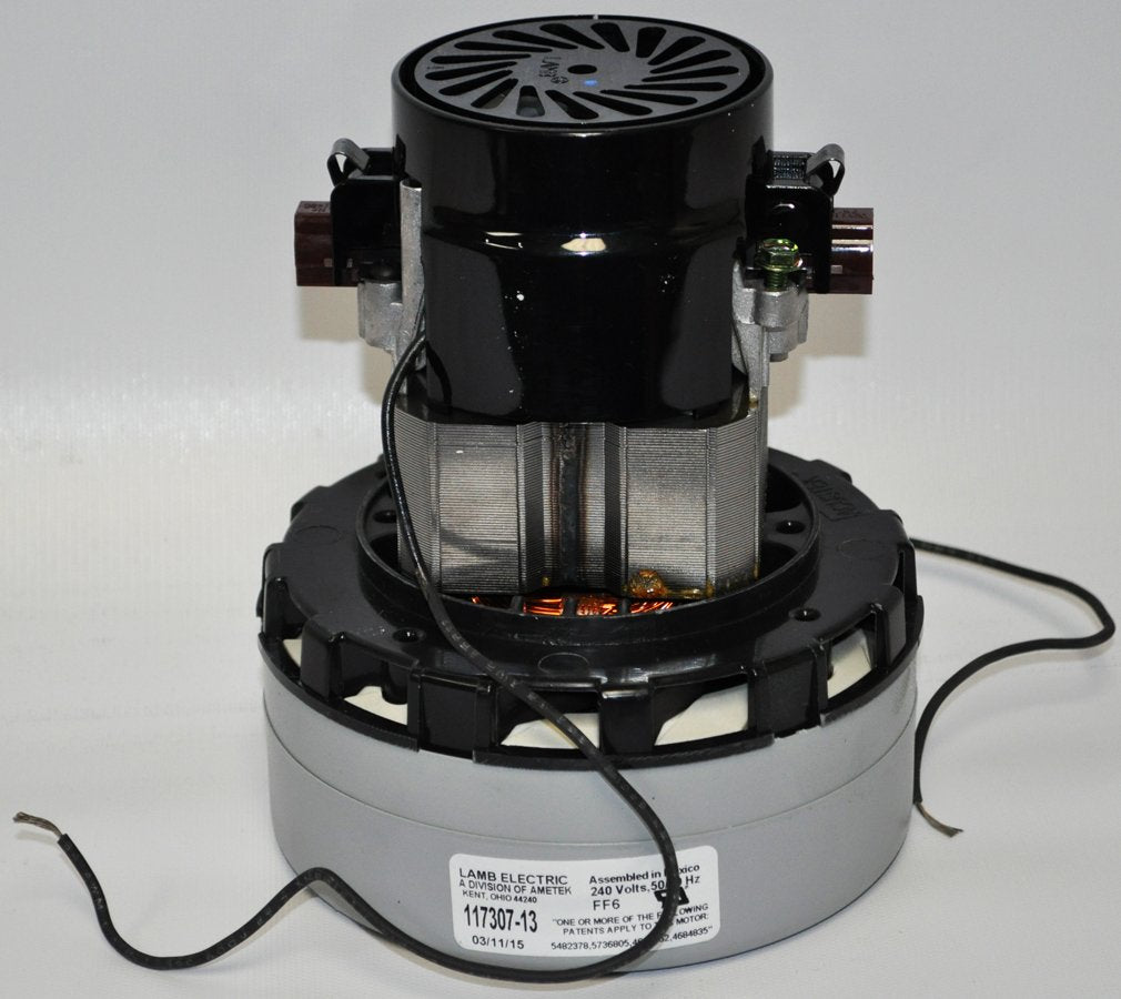 1 Ametek Vacuum Part 117307-13 / Motor, Lamb 2 Stage, 240 Volt, Acustek