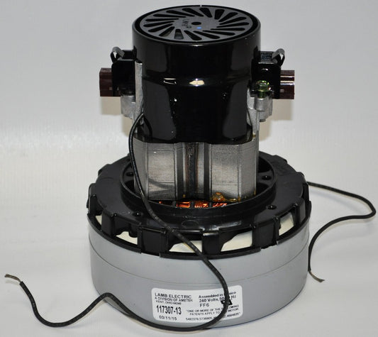 1 Ametek Vacuum Part 117307-13 / Motor, Lamb 2 Stage, 240 Volt, Acustek